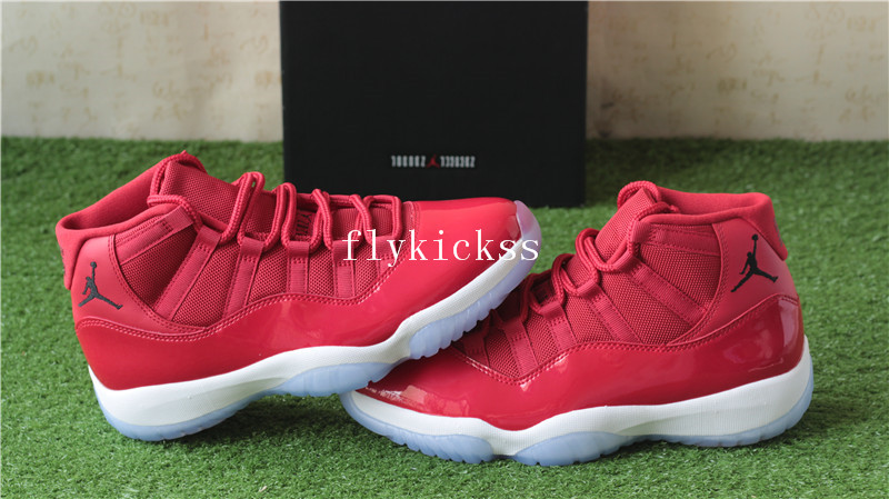 Authentic Air Jordan 11 Retro Gym Red